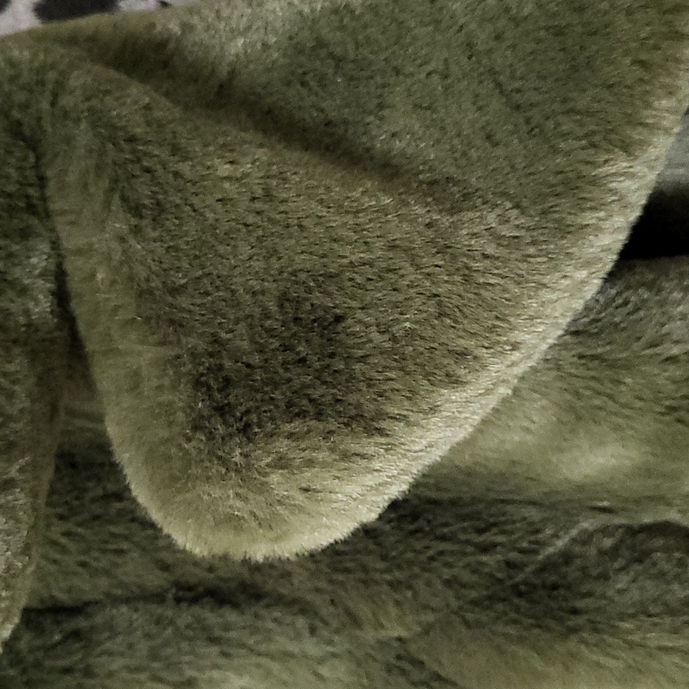 Lux Hunter green Badgley Mischka coat - Picture 11 of 12
